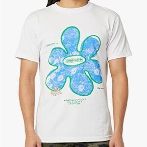 Lucky Daye Standard Exclusive Lucky to Meet You Tee White Sz XXL Graphic T-Shirt